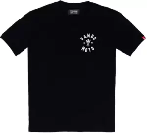 Image of Pando Moto Mike Moto Wing 1 T-Shirt, black, Size 2XL, black, Size 2XL