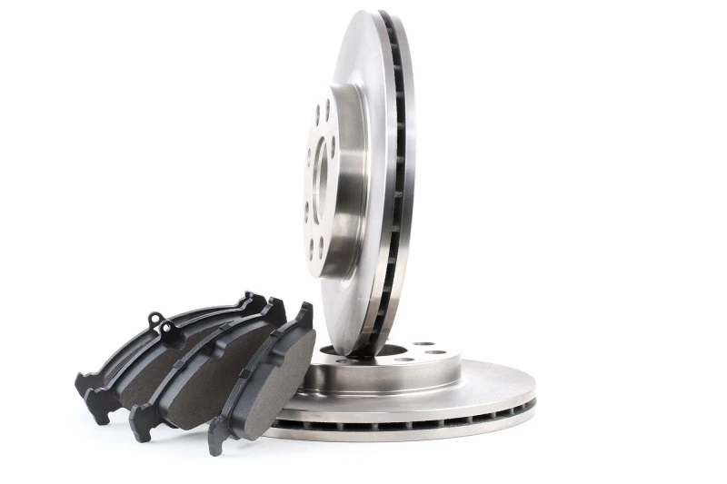 Image of RIDEX 3405B0172 Brake disc and pads set Front Axle, Brake Disc Type: Vented, excl. wear warning contact Brake Set,disc brakes (3405)