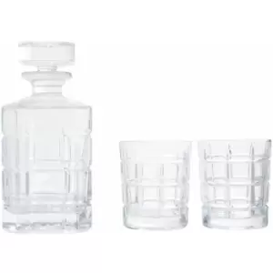 Image of Auclair Decanter with two Tumblers - Premier Housewares