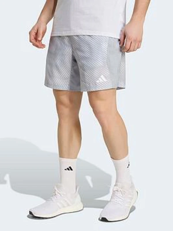 Image of Printed shorts adidas Tech Intensity Gris Male 2XL 7"