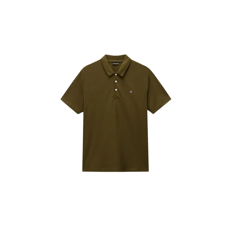 Image of Polo Napapijri Ealis Vert Male XS