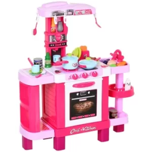 Image of Homcom Kids 38 Piece Kitchen Play Set, none