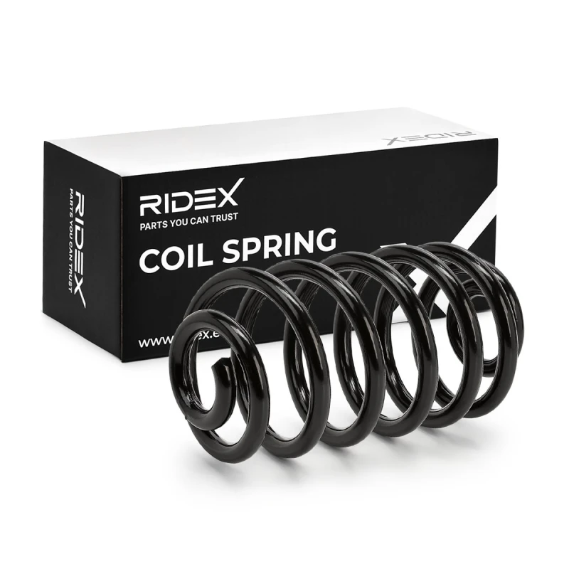 Image of RIDEX 188C0881 Coil spring Rear Axle Coil Spring (188)