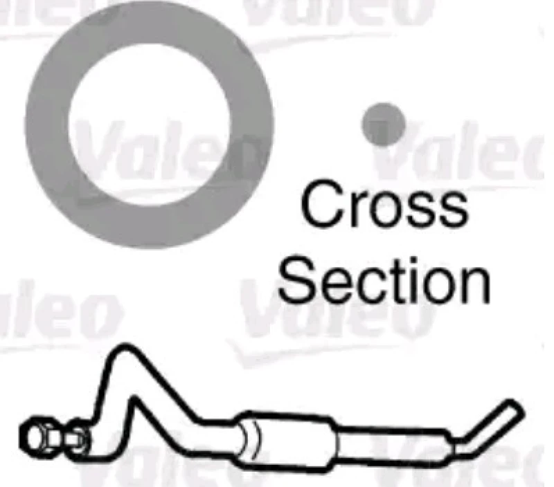 Image of VALEO 509184 Gaskets Seal,coolant pipe (547)