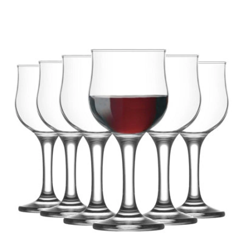 Image of LAV Nevakar White Wine Glasses - 200ml - Clear Clear unisex