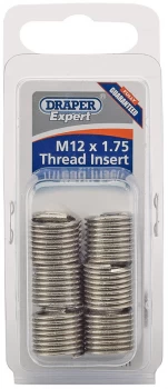 Image of Draper Expert M12 x 1.75 Metric Thread Insert Refill Pack (6) 21711