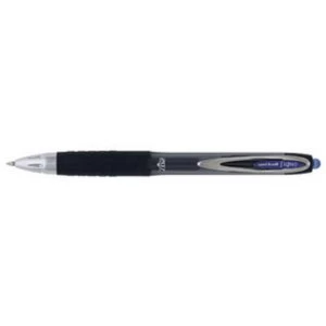 Image of Uni Ball Signo UMN 207 RT Rollerball Pen Retractable Line Width 0.4mm Tip Width 0.7mm Blue 1 x Pack of 12 Pens