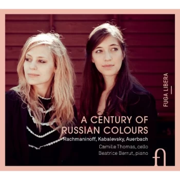 image of Camille Thomas - Rachmaninoff/Kabalevsky/Auerbach: A Century of Russian Colours CD