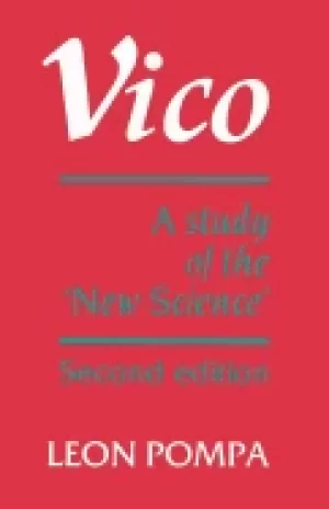 Image of vico a study of the new science 2nd edition