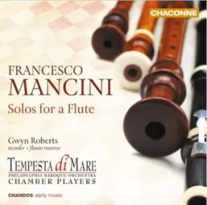 Image of Francesco Mancini - Francesco Mancini: Solos for a Flute CD Album - Used