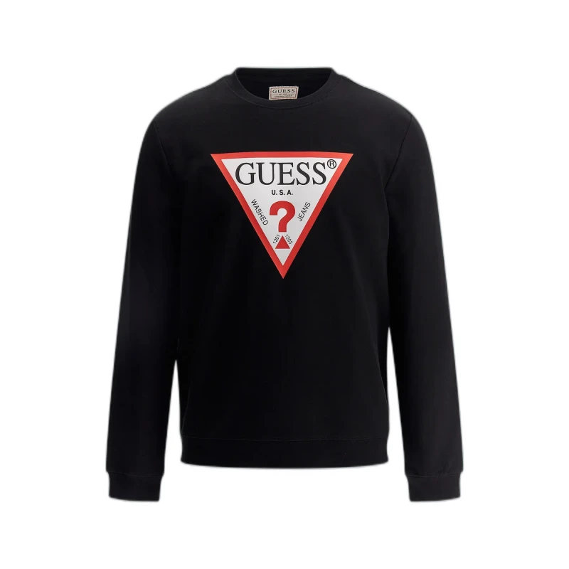 Image of Guess Guess Audley CN Sweatshirt Noir Male S