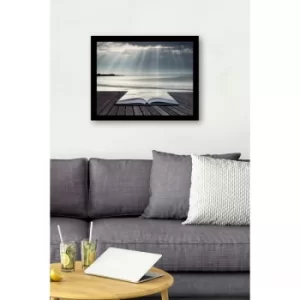 Image of SC0683 Multicolor Decorative Framed MDF Painting
