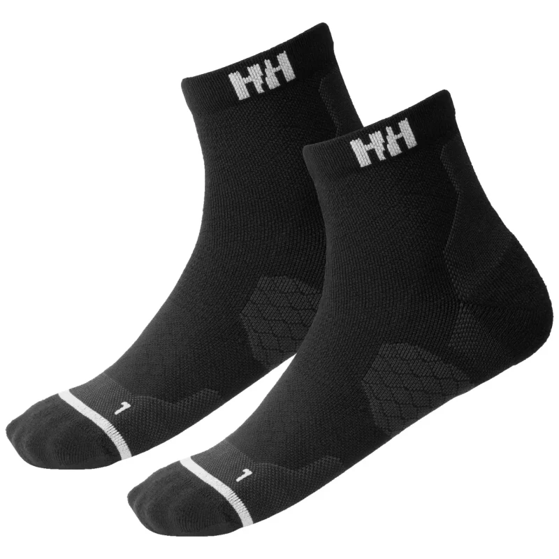 Image of Football Socks Helly Hansen Trail (x2) Noir Unisex 39/41