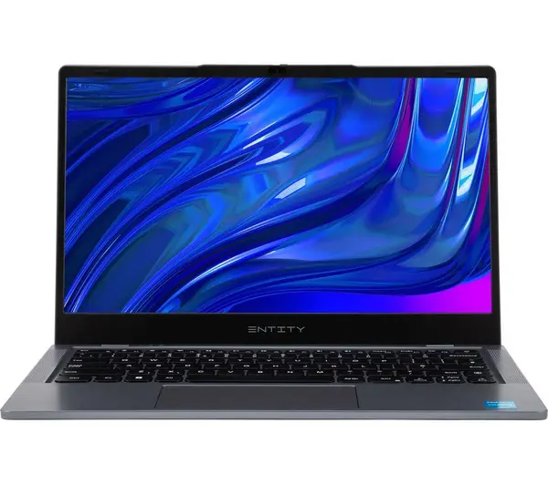 Image of ENTITY Book 14 14" Laptop - Intel Celeron, 128GB eMMC, Grey, Silver/Grey