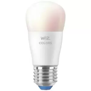 image of WiZ 8719514554672 LED (monochrome) EEC F (A - G) E-27 Teardrop shape 5 W = 40 W RGBW dimmable, App-controlled