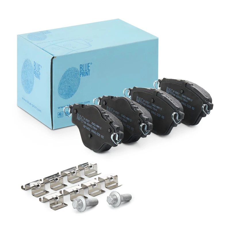 Image of Blue PRINT Brake pad set Blue PRINT ADP154252