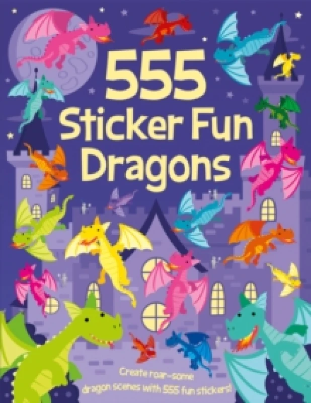Image of 555 Sticker Fun Dragons Paperback / softback