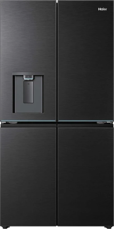 Image of Haier Horizon HCW79F18CHMB WiFi Connected Non-Plumbed Total No Frost Multi-door American Fridge Freezer - Obsidian Steel - C Rated