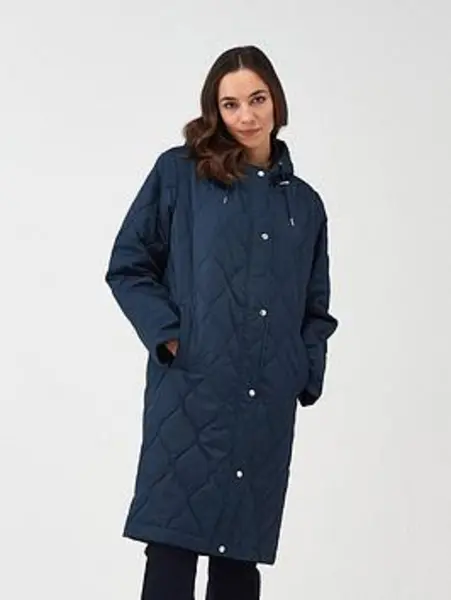 image of Regatta Womens Jaycee Padded Insulated Hooded Jacket Coat 16 - Bust 40' (102cm)