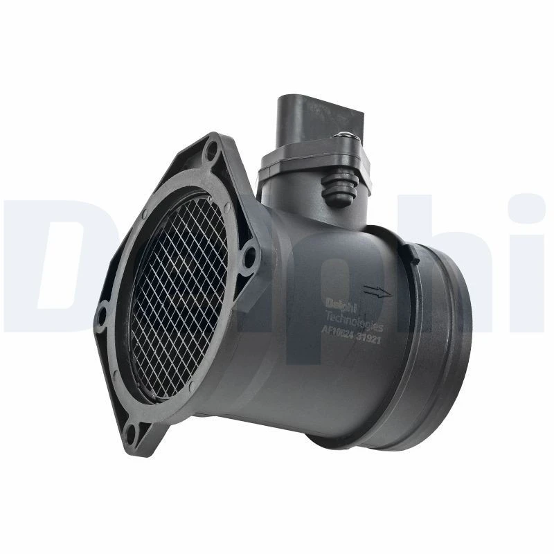 Image of DELPHI AF10624-12B1 Mass air flow sensor with housing Air Mass Sensor (3926)