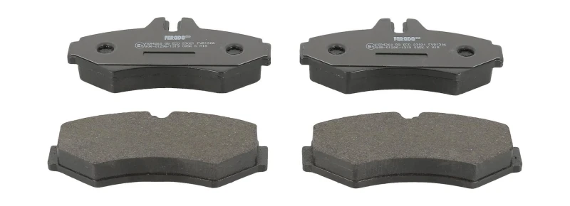 Image of FERODO Brake pad set FERODO FVR1306