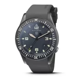 image of Elliot Brown 101-003-R02 Gent's Holton NIVO Rubber Strap Wristwatch