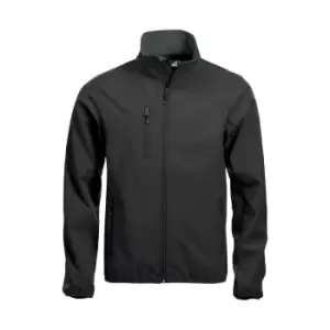 Image of Clique Mens Basic Soft Shell Jacket (3XL) (Black)