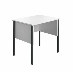 image of TC Office Eco Midi Homework Desk 80cm, White