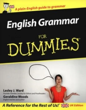 Image of English Grammar for Dummies. by Lesley J. Ward Paperback