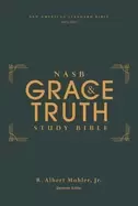 Image of nasb the grace and truth study bible hardcover green red letter 1995 text c