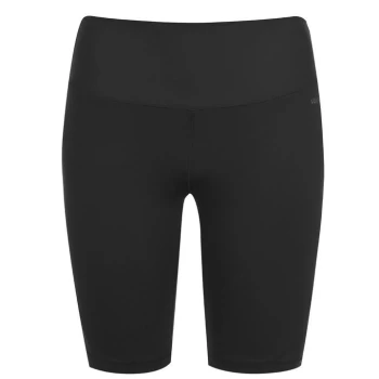 USA Pro Mid Rise Mesh Cycling Shorts - Black