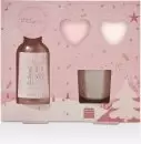 image of The Kind Edit Co. Utopia Relax & Bathe Gift Set 100ml Body Wash + 30g Candle + 2 x 20g Bath Fizzer