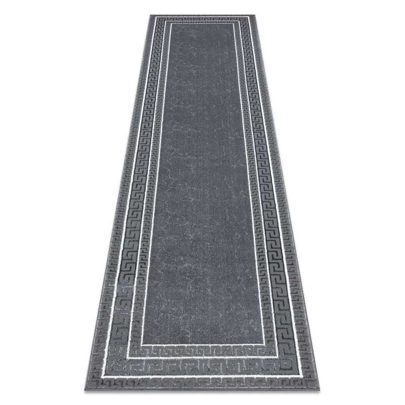 Image of RugsX Allure Runner in Grey Size: 60cm x 200cm Grey Unisex 60cm x 200 cm