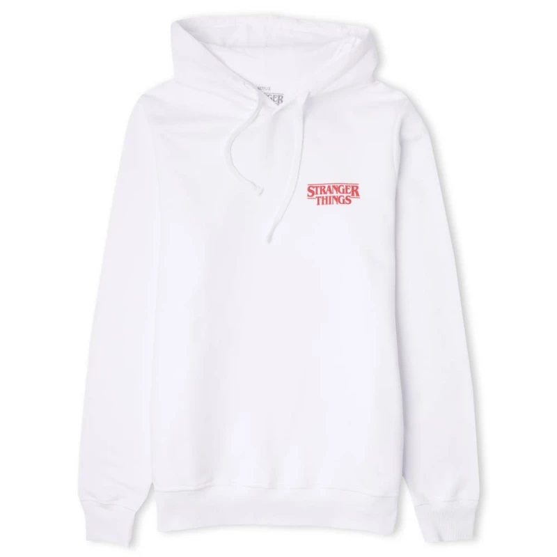 Image of Stranger Things Americana Unisex Hoodie - White - S