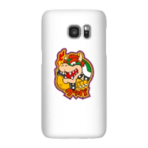 image of Nintendo Super Mario Bowser Kanji Phone Case - Samsung S7 - Snap Case - Gloss