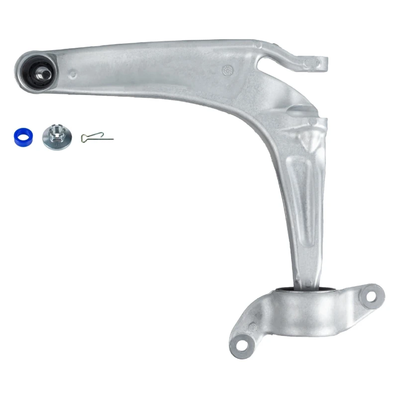 Image of FEBI BILSTEIN 42147 Suspension arm Control Arm, Aluminium, Front Axle Left, with rubber mount Aluminium Track Control Arm (273)