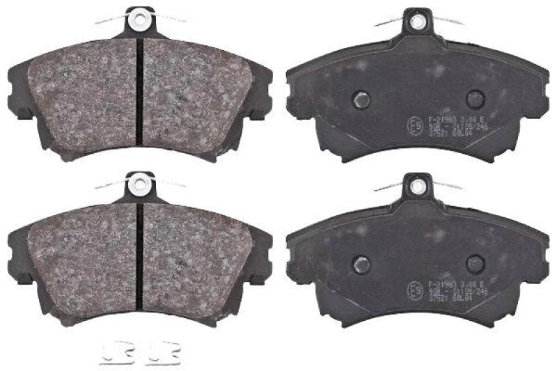 Image of A.B.S. 37521 Brake pad set with acoustic wear warning Brake Pad Set,disc brake (402)