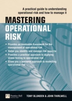 Image of Mastering Operational Risk by Tony Blunden Book