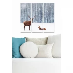 Image of MDF1201635319 Multicolor Decorative MDF Painting (3 Pieces)