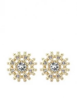 Image of Ted Baker Leslea: Love Blossom Stud Earring Set - Gold, Women