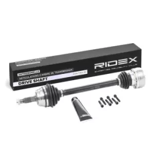Image of RIDEX Drive shaft Front Axle Left 13D0148 CV axle,Half shaft VW,SEAT,GOLF III (1H1),GOLF II (19E, 1G1),PASSAT Variant (3A5, 35I),Golf III Cabrio (1E7)