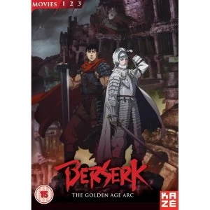 Image of Berserk: The Golden Age Arc Movie Collection DVD
