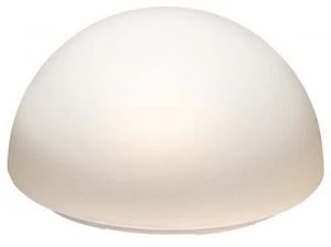 Image of Luxform Lighting LF0812 La Rochette LED Solar Powered Ground Globe Light - White