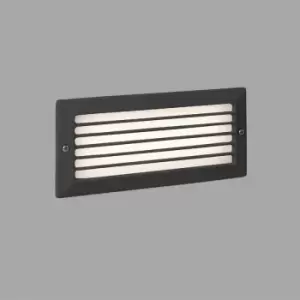 image of 08-faro - Recessed garden light Stripe Dark gray 1 bulb 10cm