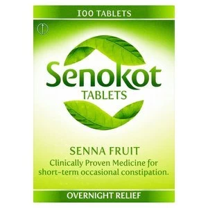 Image of Senokot Tablets Senna - 100 Tablets