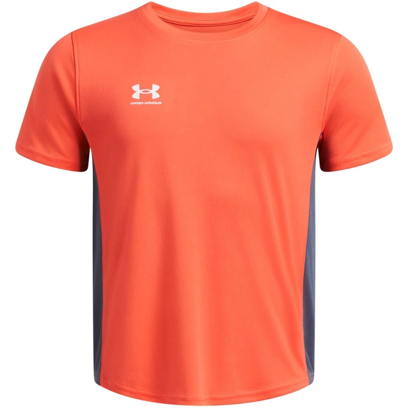 Image of Under Armour Y Challenger Training T Shirt Junior Boys - Orange Orange 11 - 12 Years