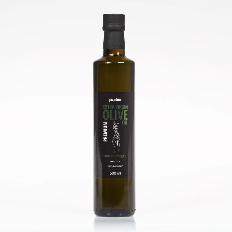 Image of Purillo Extra Virgin Premium Olive oil 500 ml Dark Olive unisex