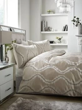 Image of Aria Ogee Jacquard Duvet Set - Sk