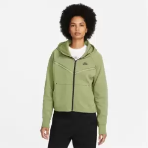 Image of Nike Tech Fleece Zip Hoodie Womens - Black