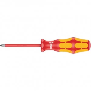 image of Wera Kraftform 162I VDE Insulated Phillips Screwdriver PH1 80mm